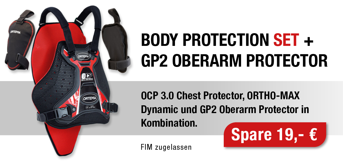 ortema sport protection Body Protection Set mit GP2